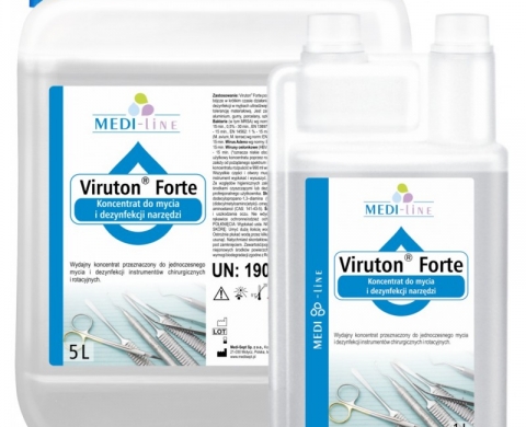 Viruton Forte - concentrat pentru curățarea și dezinfectarea instrumentelor chirurgicale