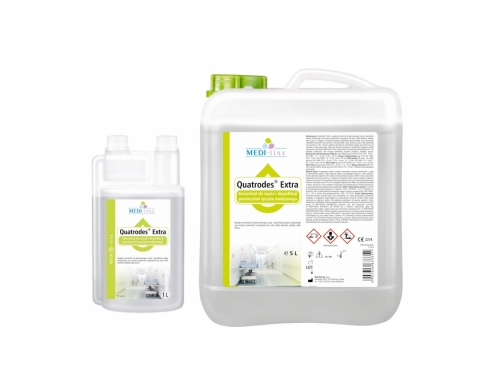 Quatrodes Extra - Produs concentrat pentru curățarea și dezinfectarea suprafețelor