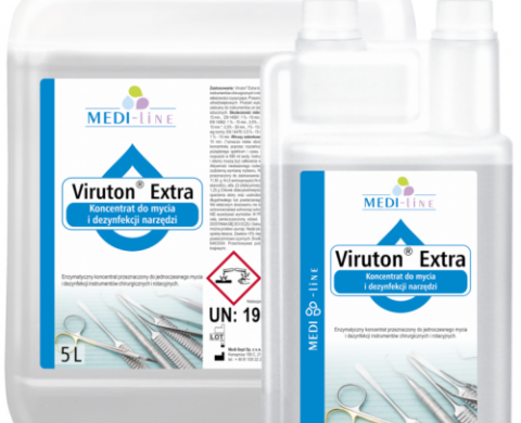 Viruton Extra -  Concentrat enzimatic pentru curățarea și dezinfectarea instrumentelor