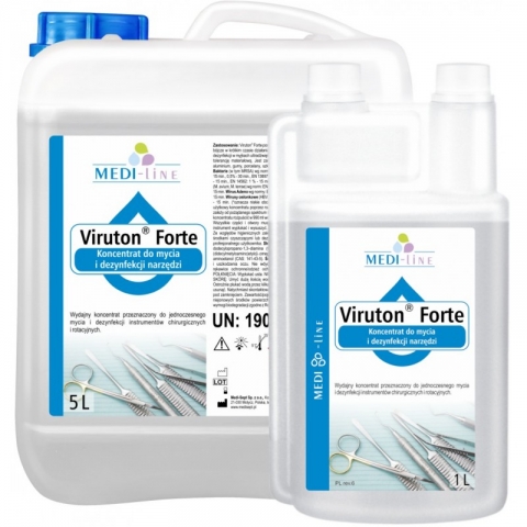 Viruton Forte - concentrat pentru curățarea și dezinfectarea instrumentelor chirurgicale